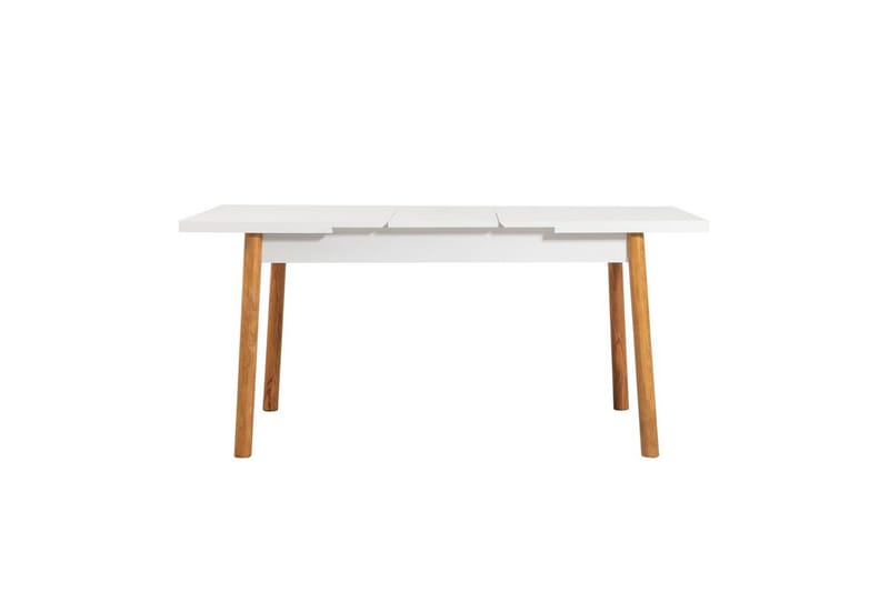 Ergene Spisegruppe 120 cm Rektangulær - Natur/Marineblå - Møbler - Bord - Spisegruppe