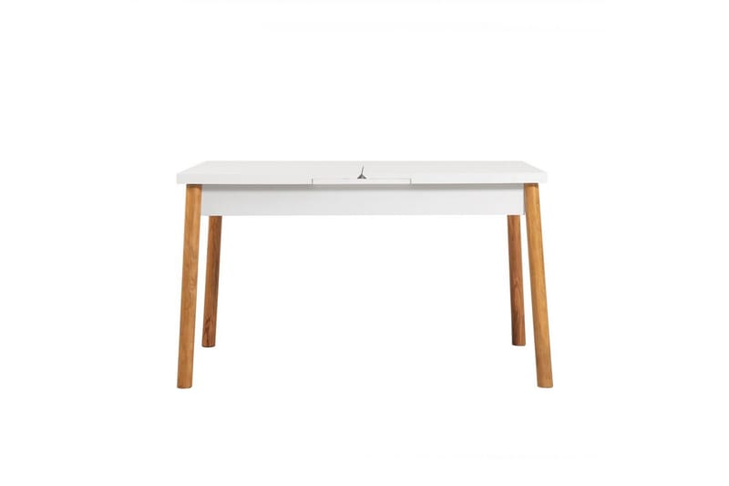 Ergene Spisegruppe 120 cm Rektangulær - Natur/Marineblå - Møbler - Bord - Spisegruppe