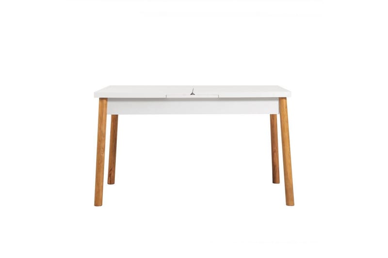 Ergene Spisegruppe 120 cm Rektangulær - Natur/Marineblå - Møbler - Bord - Spisegruppe