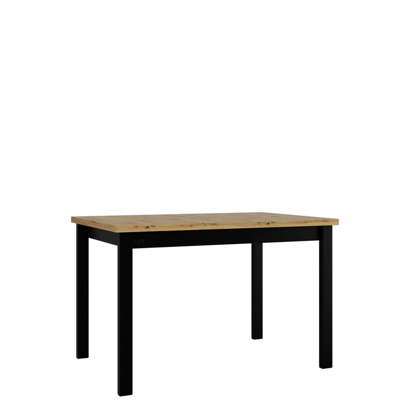 Ericka Spisebord 120 cm Rektangulær, Svart/Brun