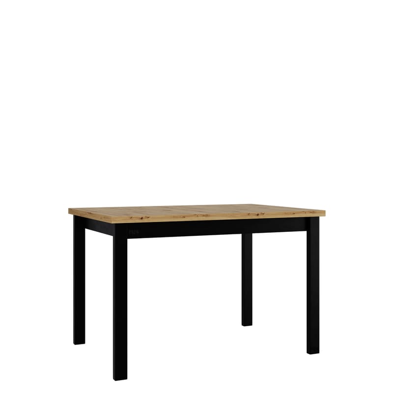 Ericka Spisebord 120 cm Rektangulær, Svart/Brun