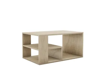 Eros Sofabord 80 cm Beige - Beige - Møbler - Bord - Sofabord & salongbord