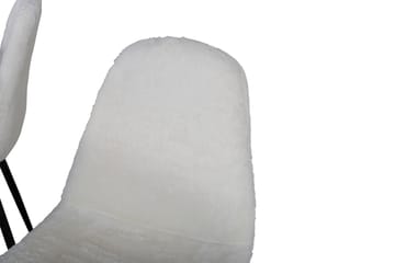 Estelle Spisegruppe 140 cm Rektangulær med 4 Polar Stoler - Sort - Møbler - Bord - Spisegruppe