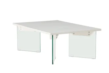 Ester Sofabord 80 cm - Hvit - Møbler - Bord - Sofabord & salongbord