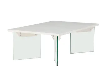 Ester Sofabord 80 cm - Hvit - Møbler - Bord - Sofabord & salongbord