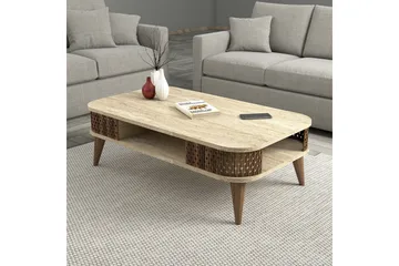 Eylul Sofabord 105 cm - Beige - Møbler - Bord - Sofabord & salongbord