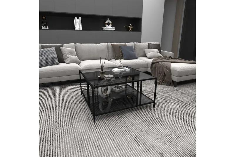 Ezer Stuebord 80 cm - Sort - Møbler - Bord - Sofabord & salongbord