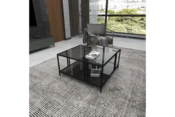 Ezer Stuebord 80 cm - Sort - Møbler - Bord - Sofabord & salongbord