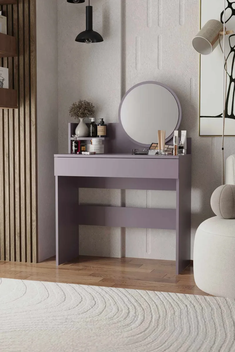 Fabrony sminkebord med speil 90 cm - Anemone - Møbler - Bord - Sminkebord & toalettbord