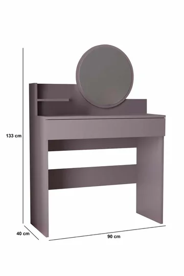 Fabrony sminkebord med speil 90 cm - Anemone - Møbler - Bord - Sminkebord & toalettbord