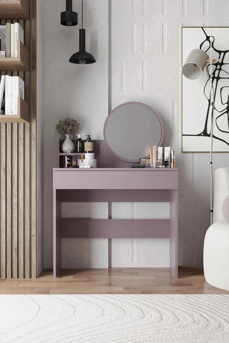 Fabrony sminkebord med speil 90 cm - Anemone - Møbler - Bord - Sminkebord & toalettbord