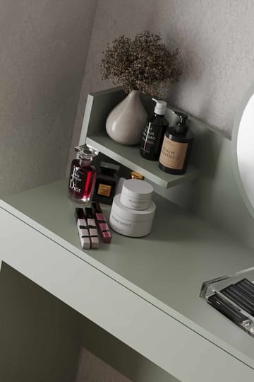 Fabrony sminkebord med speil 90 cm - Askgrønn - Møbler - Bord - Sminkebord & toalettbord