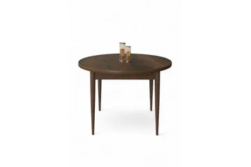 Farefax Spisebord 90 cm Rund - Brun - Møbler - Bord - Spisebord & kjøkkenbord