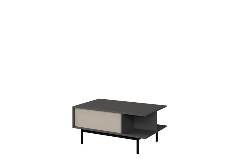 Farshian Sofabord 93 cm - Grå/Beige - Møbler - Bord - Sofabord & salongbord