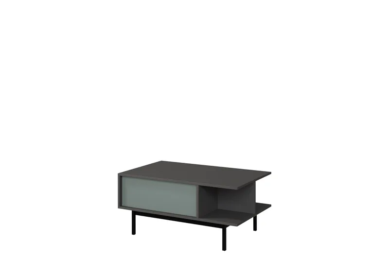 Farshian Sofabord 93 cm, Grå/Grønn