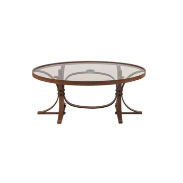 Faylin Sofabord 112 cm - Mørkebrun - Møbler - Bord - Sofabord & salongbord