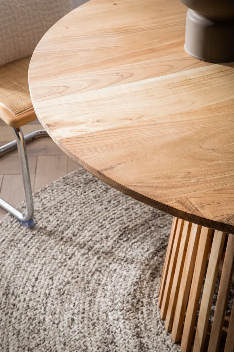 Fenano spisebord 120 cm - Varm lysebrun - Møbler - Bord - Spisebord & kjøkkenbord