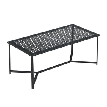 Fenara sofabord 100 cm - Gjennomsiktig og matt svart - Møbler - Bord - Sofabord & salongbord