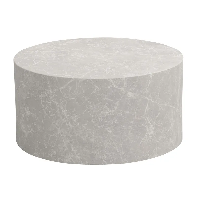 Fenova sofabord 60 cm - Sandgrå - Møbler - Bord - Marmorbord