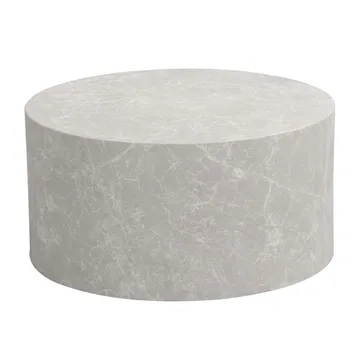 Fenova sofabord 60 cm - Sandgrå - Møbler - Bord - Marmorbord