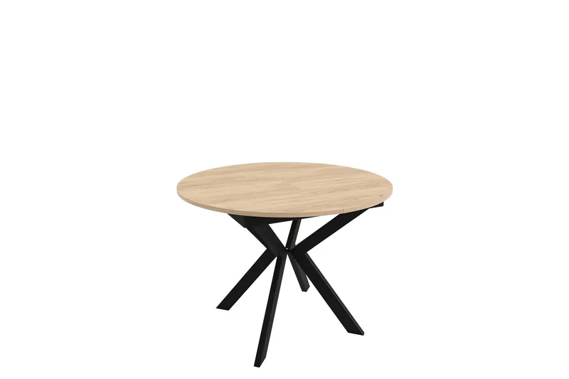 Ferrer Spisebord 138 cm, Svart/Beige