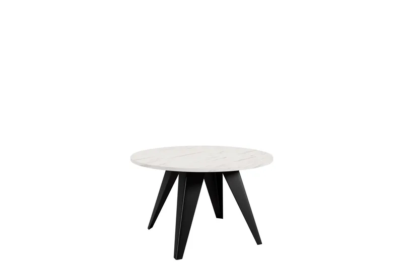 Festus Sofabord 75 cm, Svart/Grå