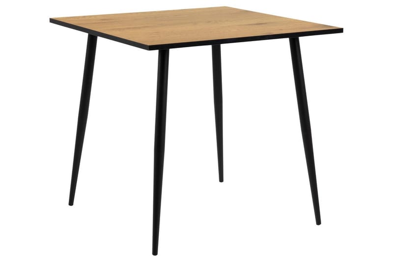 Finola Spisebord 80 cm Kvadratisk - Natur - Møbler - Bord - Spisebord & kjøkkenbord