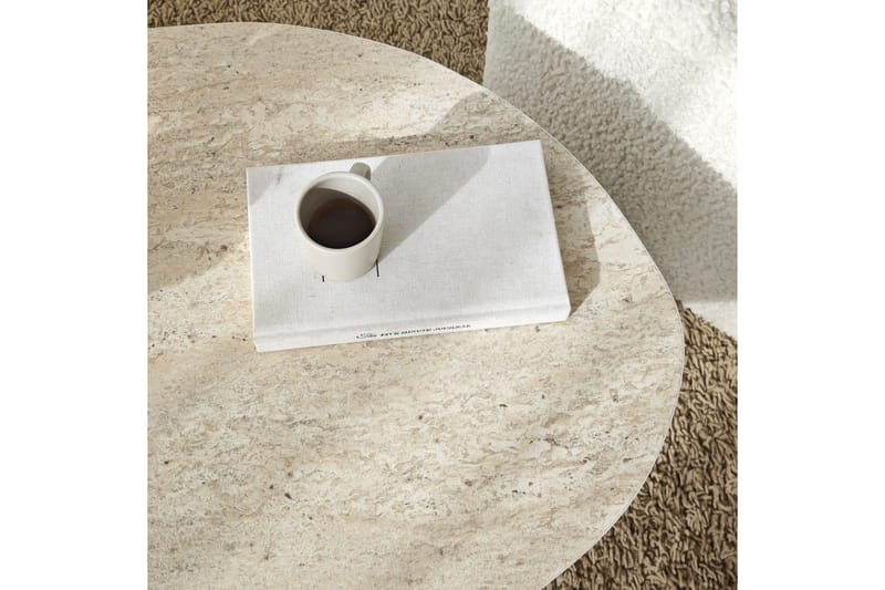 Fredrilla Sofabord 105 cm - Beige - Møbler - Bord - Sofabord & salongbord