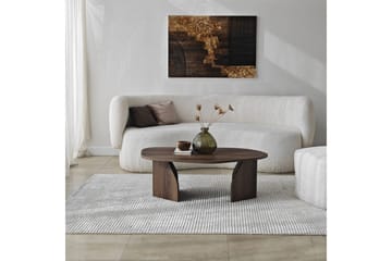 Fredrilla Sofabord 105 cm - Brun - Møbler - Bord - Sofabord & salongbord