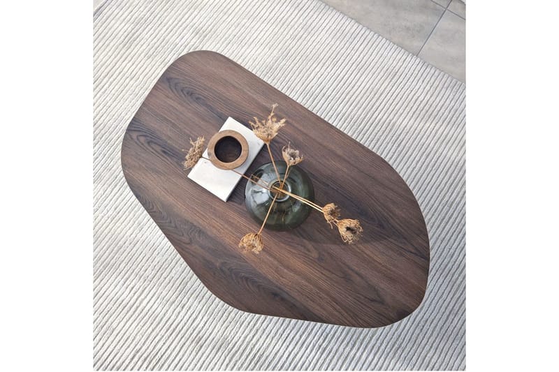 Fredrilla Sofabord 105 cm - Brun - Møbler - Bord - Sofabord & salongbord