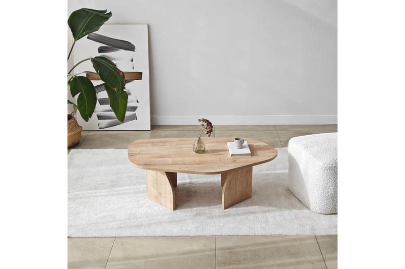 Fredrilla Sofabord 105 cm - Naturell - Møbler - Bord - Sofabord & salongbord