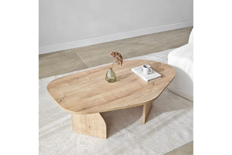 Fredrilla Sofabord 105 cm - Naturell - Møbler - Bord - Sofabord & salongbord
