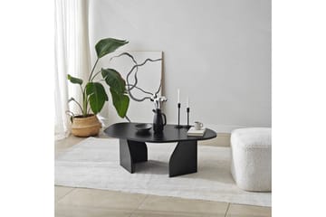 Fredrilla Sofabord 105 cm - Svart - Møbler - Bord - Sofabord & salongbord