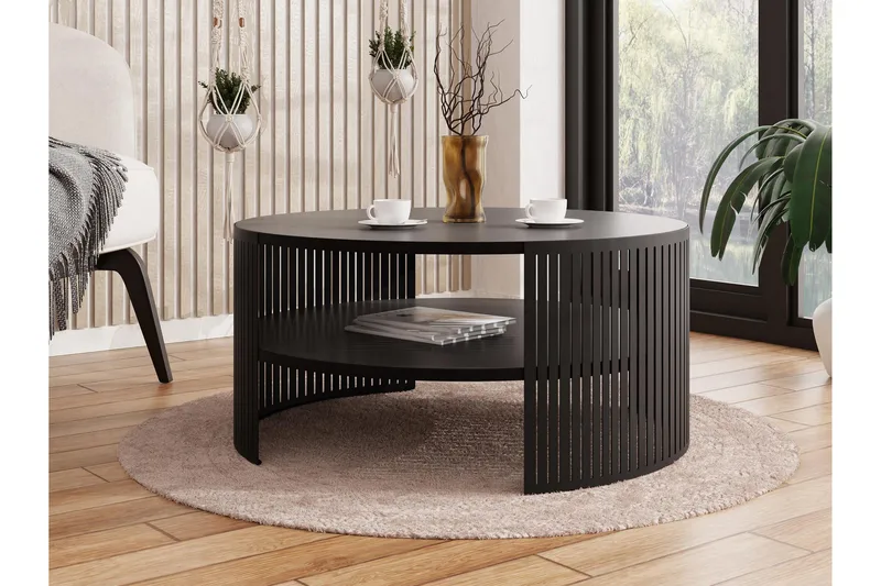 Friend Sofabord 75 cm - Svart - Møbler - Bord - Sofabord & salongbord