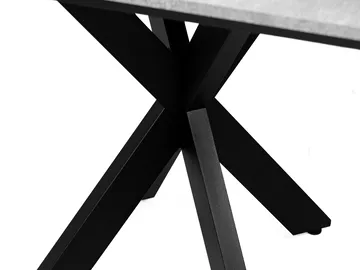 Fynrel Spisebord 90 cm Kvadratisk - Svart - Møbler - Bord - Spisebord & kjøkkenbord