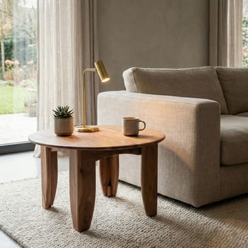 Fynricon sofabord 60 cm rundt - Varm brun - Møbler - Bord - Sofabord & salongbord