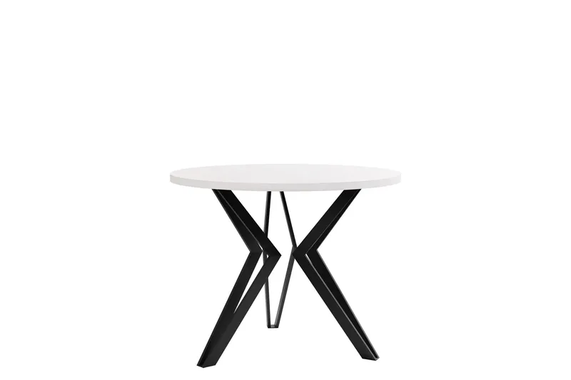 Gaddi Sofabord 65 cm, Hvit/Svart