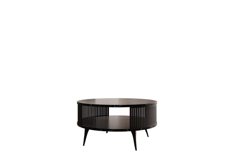 Galia Sofabord 75 cm, Svart