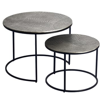 Galova Sofabord 60 cm Sett med 2 - Gull og svart - Møbler - Bord - Sofabord & salongbord