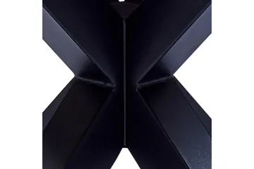 Ganesh Rundt Spisebord 110 cm med Marmorplate og Metalllook - Hvit - Møbler - Bord - Marmorbord