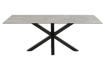 Ganesh Spisebord 100 cm Rektangulært - Grå - Møbler - Bord - Spisebord & kjøkkenbord