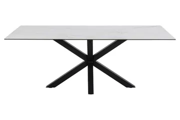 Ganesh Spisebord 100 cm Rektangulært - Hvit - Møbler - Bord - Spisebord & kjøkkenbord