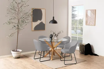 Ganesh Spisebord 119 cm Rund - Møbler - Bord - Spisebord & kjøkkenbord