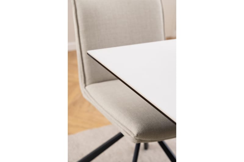 Ganesh Spisebord 80 cm Rektangulært - Hvit - Møbler - Bord - Spisebord & kjøkkenbord