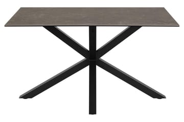 Ganesh Spisebord 80 cm Rektangulært - Svart - Møbler - Bord - Spisebord & kjøkkenbord