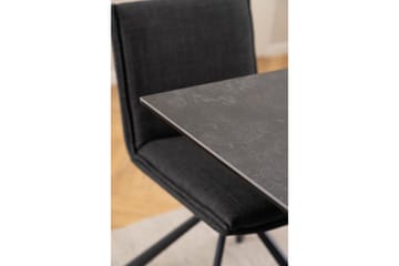 Ganesh Spisebord 80 cm Rektangulært - Svart - Møbler - Bord - Spisebord & kjøkkenbord