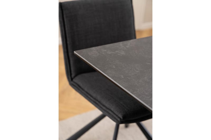 Ganesh Spisebord 80 cm Rektangulært - Svart - Møbler - Bord - Spisebord & kjøkkenbord