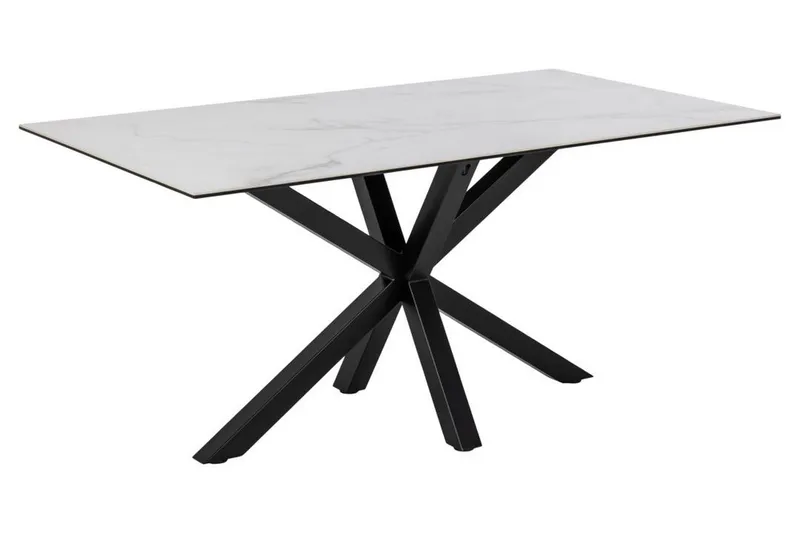 Ganesh Spisebord 90 cm Rektangulært, Hvit