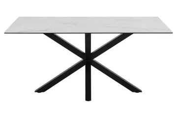 Ganesh Spisebord 90 cm Rektangulært - Hvit - Møbler - Bord - Spisebord & kjøkkenbord