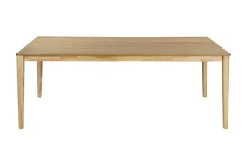 Garner Spisebord 100 cm Rektangulært - Lyst tre - Møbler - Bord - Spisebord & kjøkkenbord